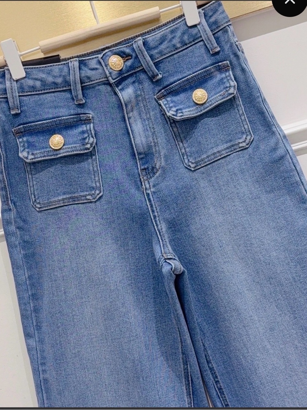 FR26. From France 🇫🇷 High-Rise Wide-Leg Jeans